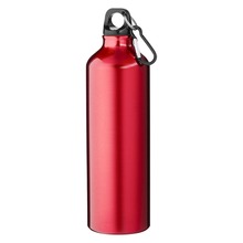 Trinkflasche Mia | 770 ml | Karabiner | Großer Druckbereich | 92100297 Rot