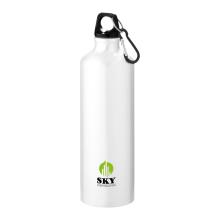 Trinkflasche Eco - 770 ml | Recyceltes Aluminium | Karabiner 