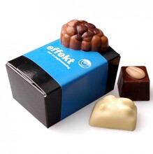 Pralinen - 6er Geschenkbox | Verschiedene belgische Schokolade  | 611063 