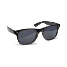 Sonnenbrille Miami - Aufdruck | UV400 | Vollfarbe | Farbig | Glänzend  | 9186700 Schwarz