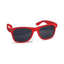 Sonnenbrille Miami - Aufdruck | UV400 | Vollfarbe | Farbig | Glänzend  | 9186700 Rot