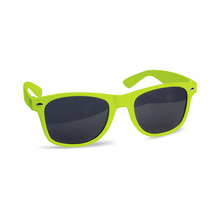 Sonnenbrille Miami - Aufdruck | UV400 | Vollfarbe | Farbig | Glänzend  | 9186700 Grün