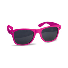 Sonnenbrille Miami - Aufdruck | UV400 | Vollfarbe | Farbig | Glänzend  | 9186700 Pink