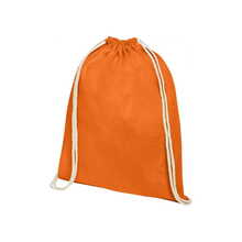 Rucksack aus Baumwolle | Aufdruck bis zu 4 Farben | 140 gr/m2 | 92120575 Orange