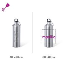 Trinkflasche Kebo - 1L | Aluminium | BPA-frei |  Kraftbox | 151786 
