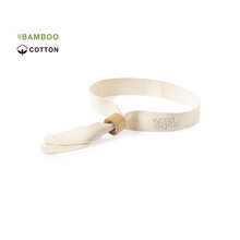 Armband Wood | Baumwolle & Bambus | 1farbiger Aufdruck | 151542 Holz