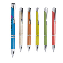 Öko-Kugelschreiber Mira - Straw | Weizenstroh | 1-4 Farbendruck