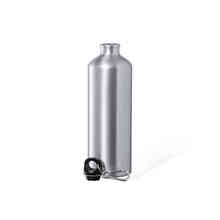 Trinkflasche Kebo - 1L | Aluminium | BPA-frei |  Kraftbox | 151786 Silber