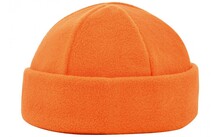 Fleece-Wintermütze | Farbig | Stickerei & Vollfarbe  | 201874 Orange
