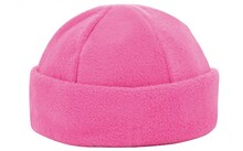 Fleece-Wintermütze | Farbig | Stickerei & Vollfarbe  | 201874 Pink
