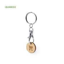 Schlüsselanhänger Bambu | Einkaufswagenchip | Bambus 