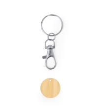 Schlüsselanhänger Bambu | Einkaufswagenchip | Bambus  | 1521002 