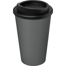 Coffee to go Becher Aurelio | 350ml | Isoliert | Recycelter Kunststoff  | 92210691 Grau/Schwarz