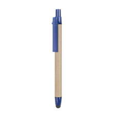 Kugelschreiber | Touchfunktion | Recyclingkarton | 8798089 Blau
