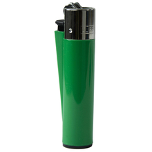 Clipper Feuerzeug - Fullcolor | Rund | Nachfüllbar| Vollfarbaufdruck | 34005 Grün