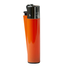 Clipper Feuerzeug | Rund | Nachfüllbar| Aufdruck bis 4 Farben  | 34001 Orange