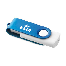 USB-Stick Rotodrive - Whitey | Farbige Kappe + Weißer Stick  | 1-16 GB | Vollfarbe 