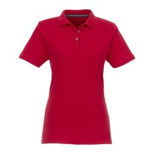 Poloshirt Lima - Damen| Recycelt | 160 g/m² | Stick & Aufdruck | 9237503 Rot