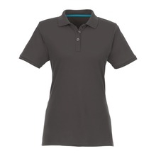 Poloshirt Lima - Damen| Recycelt | 160 g/m² | Stick & Aufdruck | 9237503 Grau