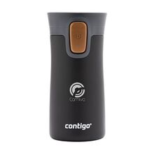 Contigo® | Thermobecher | Rostfreier Stahl | 300 ml | 733848 Schwarz / Braun