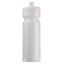 Sportflasche BASIC | 750 ml | BPA frei | Vollfarbe | 9198797FC Weiß