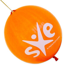 Punchballon mit Logo | 45 cm | 947003 Orange
