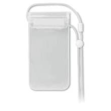 Wasserdichte Handyhülle | PVC | Polyesterkordel | Touchscreen  | 8798782 Transparent Weiß