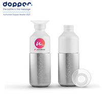 Dopper Steel - 350 ml | Edelstahlflasche mit Becher