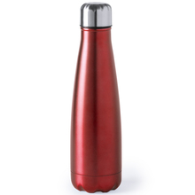 Trinkflasche Theo - 630 ml | Edelstahl | Glänzend | 155827 Rot
