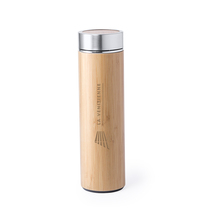 Trinkflasche | Bambus & Edelstahl | 500 ml