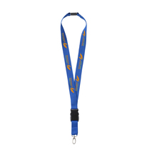 Schlüsselband Alba | 24 mm Breite | Farbig | 732959 Blau