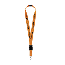 Schlüsselband Alba | 24 mm Breite | Farbig | 732959 Orange