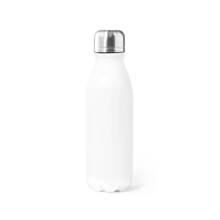 Trinkflasche Neo - 550 ml | Aluminium | Glänzend  | Max184 Weiß