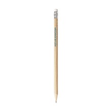 Bleistift mit Radiergummi - Farbig | Gespitzt | Breiter Druckbereich