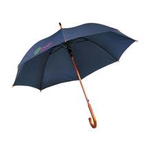 Regenschirm Frankfurt - Ø 99 cm | Metall| Holzgriff | 735114 Blau
