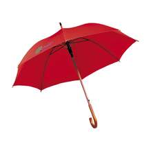 Regenschirm Frankfurt - Ø 99 cm | Metall| Holzgriff | 735114 Rot
