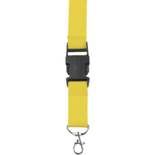 Schlüsselband Luca - Recycelt  | verschiedene Breiten| Farbig | selbst gestalten | 75007 Gelb