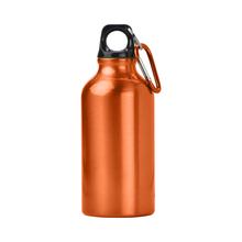 Trinkflasche | 400ml | mit Karabiner  | max141 Orange