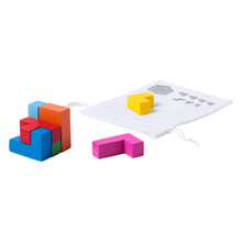 Würfel Puzzle - farbig | Holz | Denkspiel | im Beutel