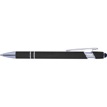 Touchpen Kugelschreiber Leo | Metall | Gravur &  Vollfarbe | max050 