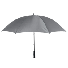 Regenschirm Stockholm - Ø 130 cm | Fiberglas | Schaumstoffgriff | 8755187 Grau