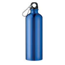 Trinkflasche Sam - 750 ml | Aluminium | Karabiner | 8759350 Blau