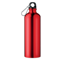Trinkflasche Sam - 750 ml | Aluminium | Karabiner | 8759350 Rot