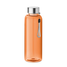 Trinkflasche Utah - 500 ml | Recycelt PET |  Vollfarbe | 8759910 Transparent Orange