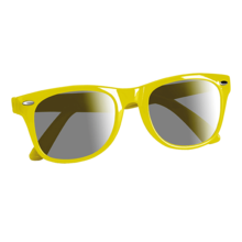 Sonnenbrille Bali | UV400 | Glänzend | Viele Farben |  Schnell | 8797455 Gelb