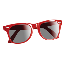 Sonnenbrille Bali | UV400 | Glänzend | Viele Farben |  Schnell | 8797455 Rot