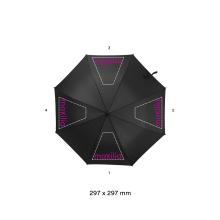 Regenschirm Charlotte - Ø 116 cm | Metall | Schaumstoffgriff | 8798581 