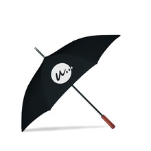 Regenschirm Regenwald - Ø 103 cm | Recycelter Kunststoff | Metall | Holzgriff  | 8799601 