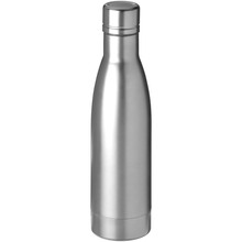 Thermosflasche Viola | 500 ml | Doppelwandig | Edelstahl | Vollfarbe | 92100494 Silber