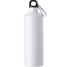 Trinkflasche | 750 ml | Aluminium | Vollfarbe | 8039232 Weiß